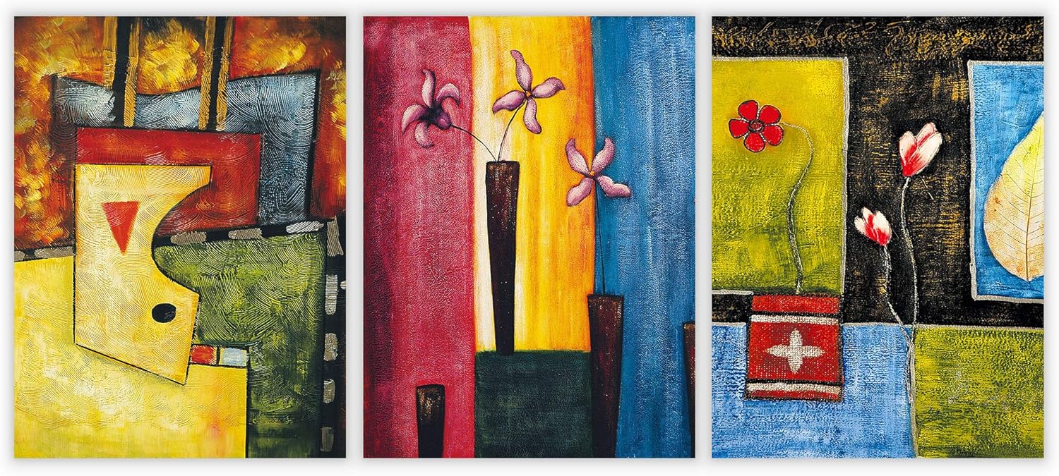 Amazon.com: BUBOS 3 Pack Art Acoustic Panels,24"X32" High Density 230kg