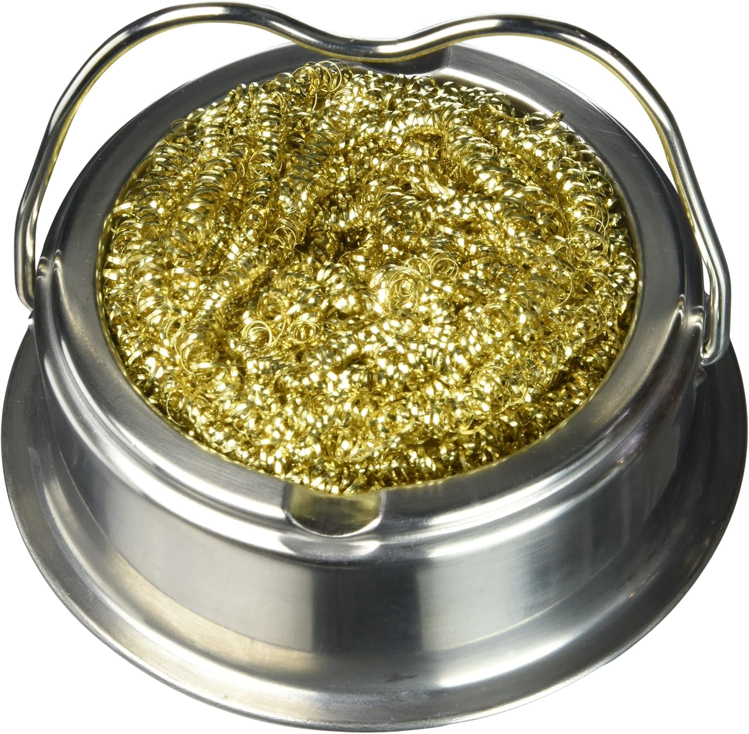 Aoyue Soldering Iron Tip Cleaner with Brass Wire Sponge, No Water