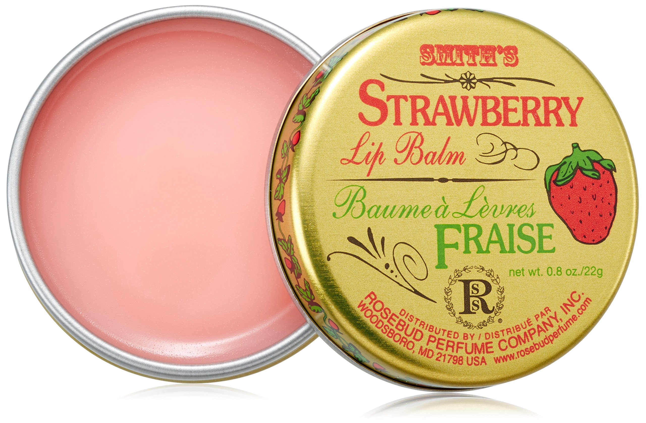 Rosebud Lip Balm, Brambleberry Rose, .8 Ounce Beauty