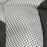 Sakura Car Seat Covers Carnaby Grey Full Universal 2 Front 1 Rear Headrest view 3