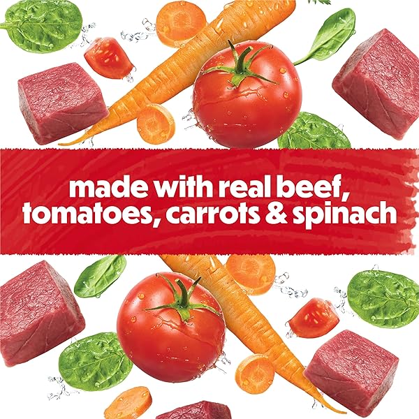 PURINA BENEFUL SMALL BREED WET DOG FOOD, INCREDIBITES LOAF WITH REAL BEEF RECIPE – (PACK OF 12) 3 OZ. CANS