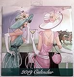 Robert Frederick Art Deco 2019 Square Calendar - Month to View