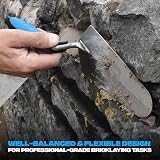 OX Tools Gauging Trowel 7 inch Soft Grip Flat Masonry Tool view 4
