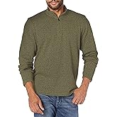 Wrangler Authentics mens Long Sleeve Fleece Quarter-zip