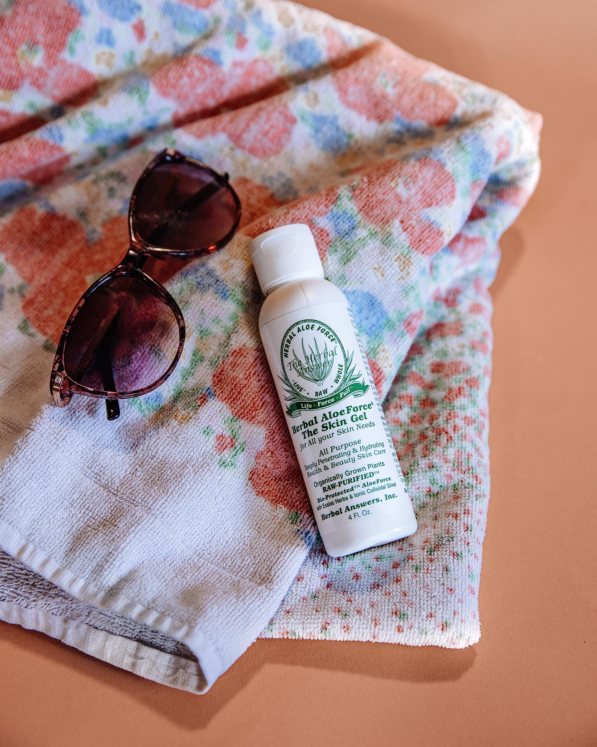 HERBAL ALOEFORCE THE SKIN GEL 4OZ. BOTTLE