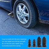 Zocipro 60Pcs Tyre Repair Kit Rubber Nails with Screwdriver S/L 6x12mm 7x15mm view 5