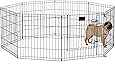 MidWest Homes for Pets Folding Metal Exercise Pen / Pet Playpen