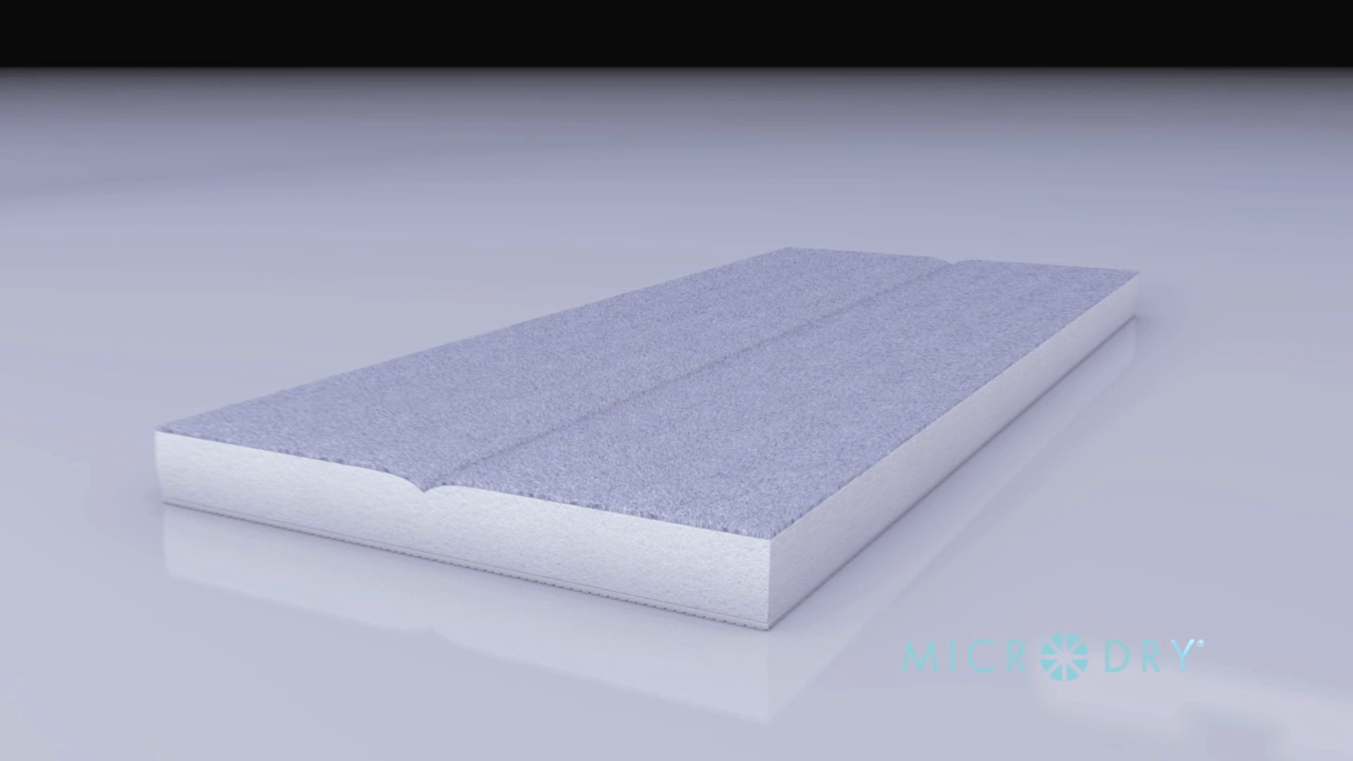 MICRODRY Charcoal Infused Memory Foam Bath Mat – Extra Thick, Non-Slip, Super Absorbent & Machine Washable - View #2