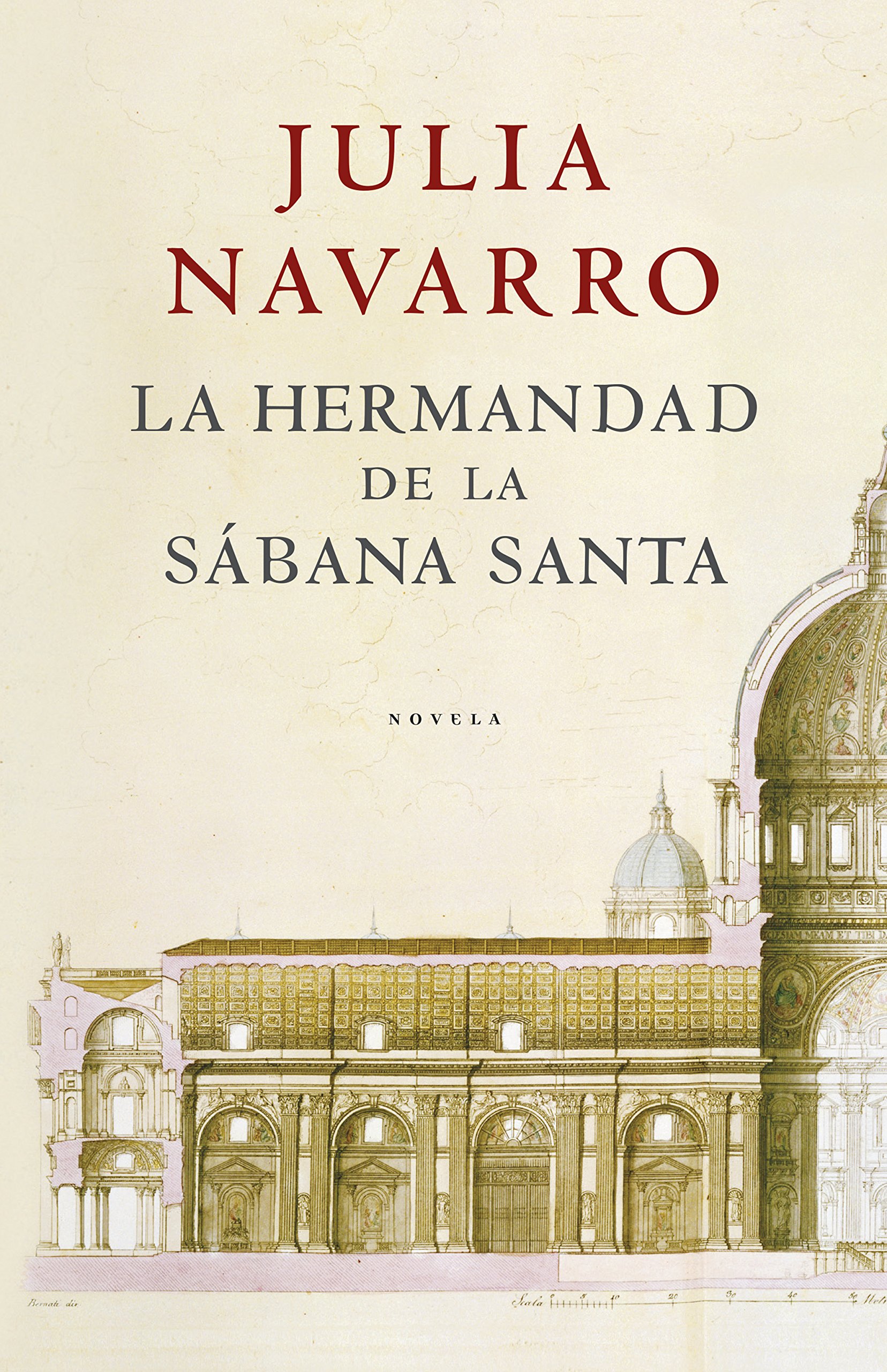 Portada de La hermandad de la Sábana Santa (Julia Navarro)