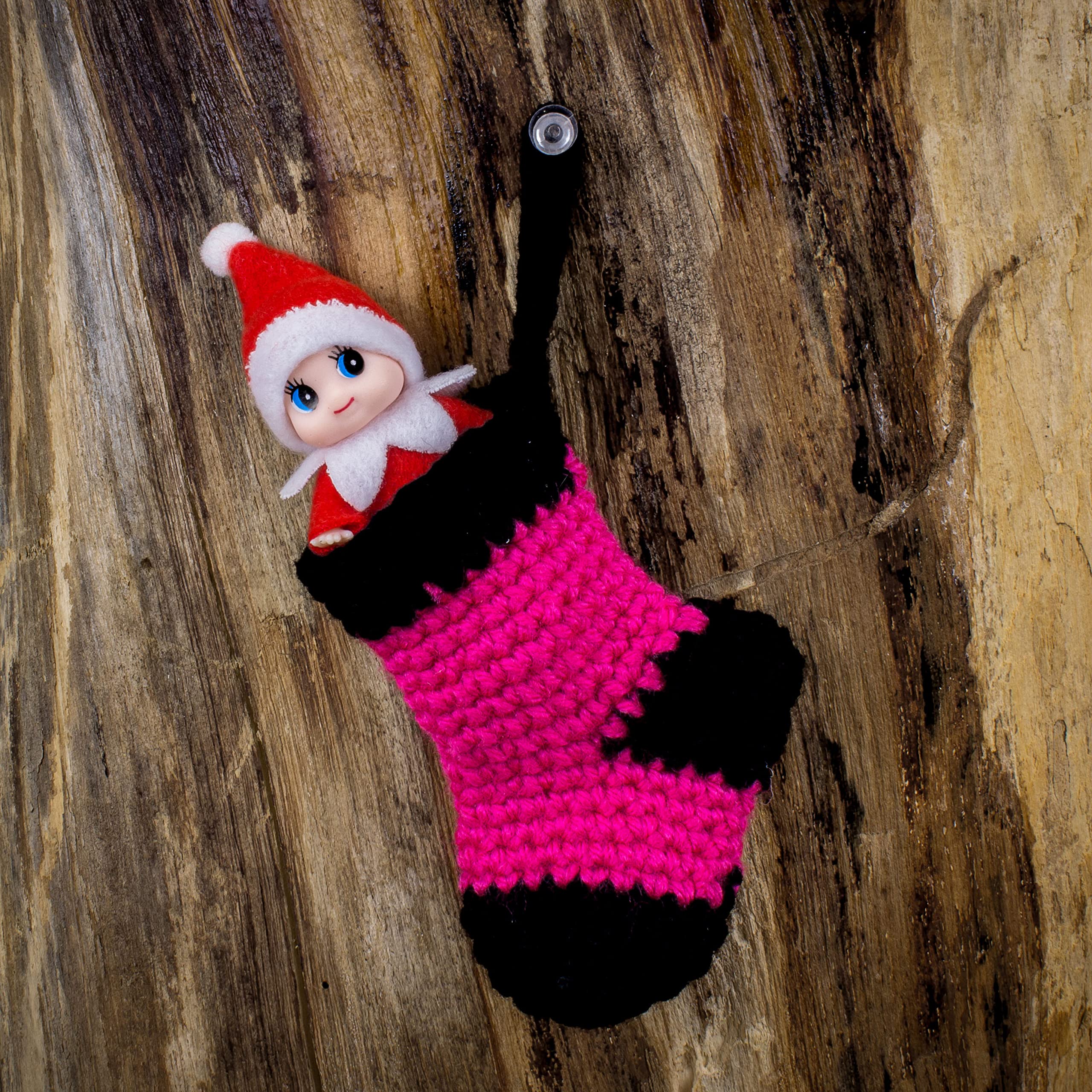 LitoMagic Christmas Baby Elf Doll in Red Jumpsuit