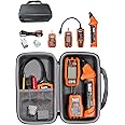 CaseSack case for Klein Tools 80016 Circuit Breaker Finder Tool Kit, ET310 AC Circuit Breaker Finder, Integrated GFCI Outlet Tester, RT310 Receptacle and Accessory Kit
