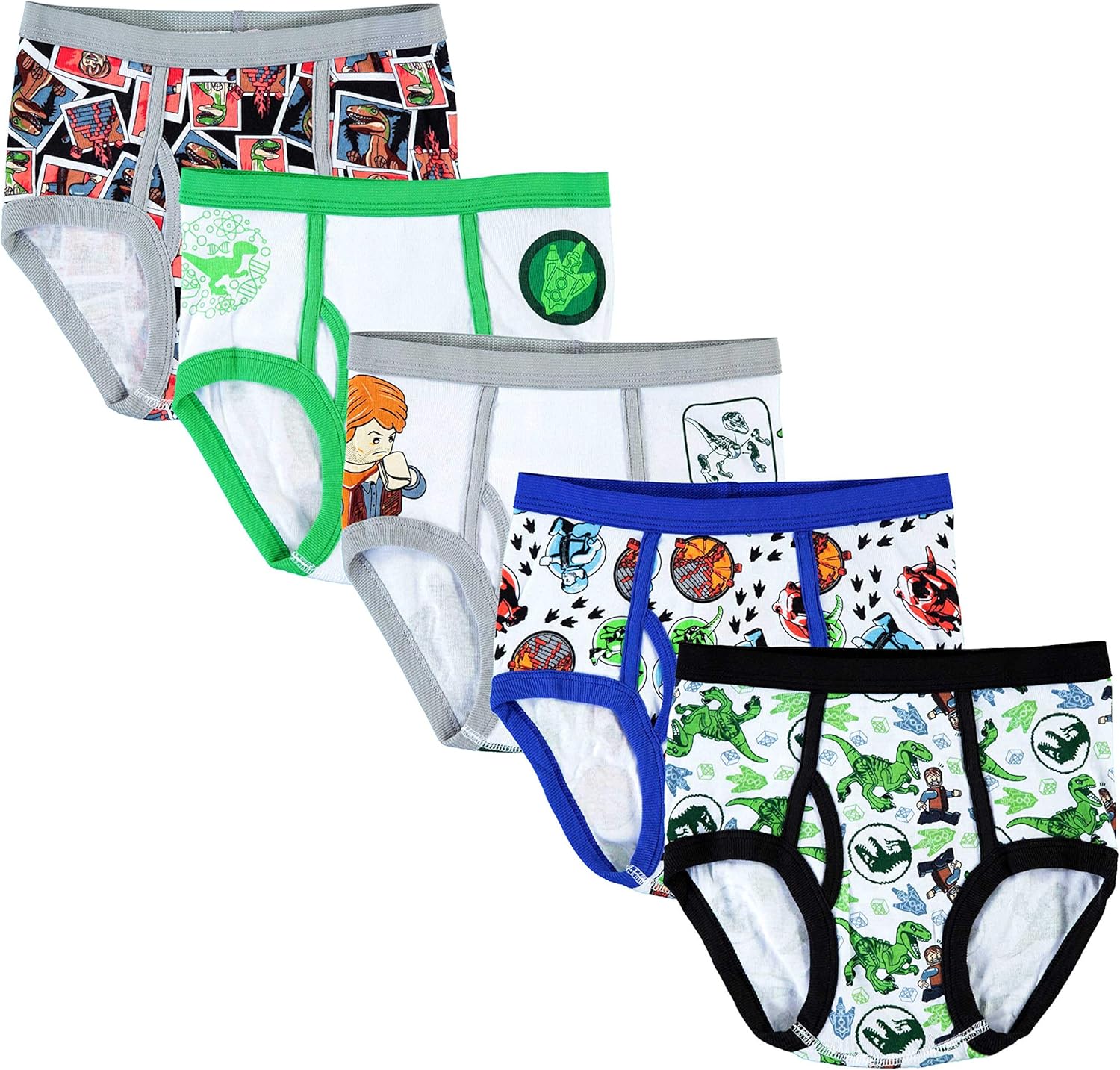 LEGO Boys' Multicharacter Underwear Multipacks: Clothing