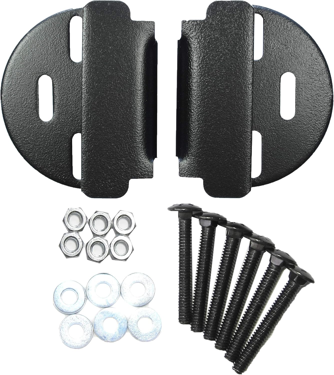 Padlock Protector Heavy Hasp and Handle (Zinc) - - 