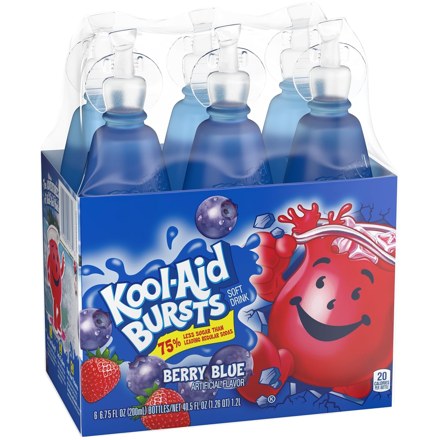 KoolAid Bursts Berry Blue Soft Drink 66.75 fl. oz