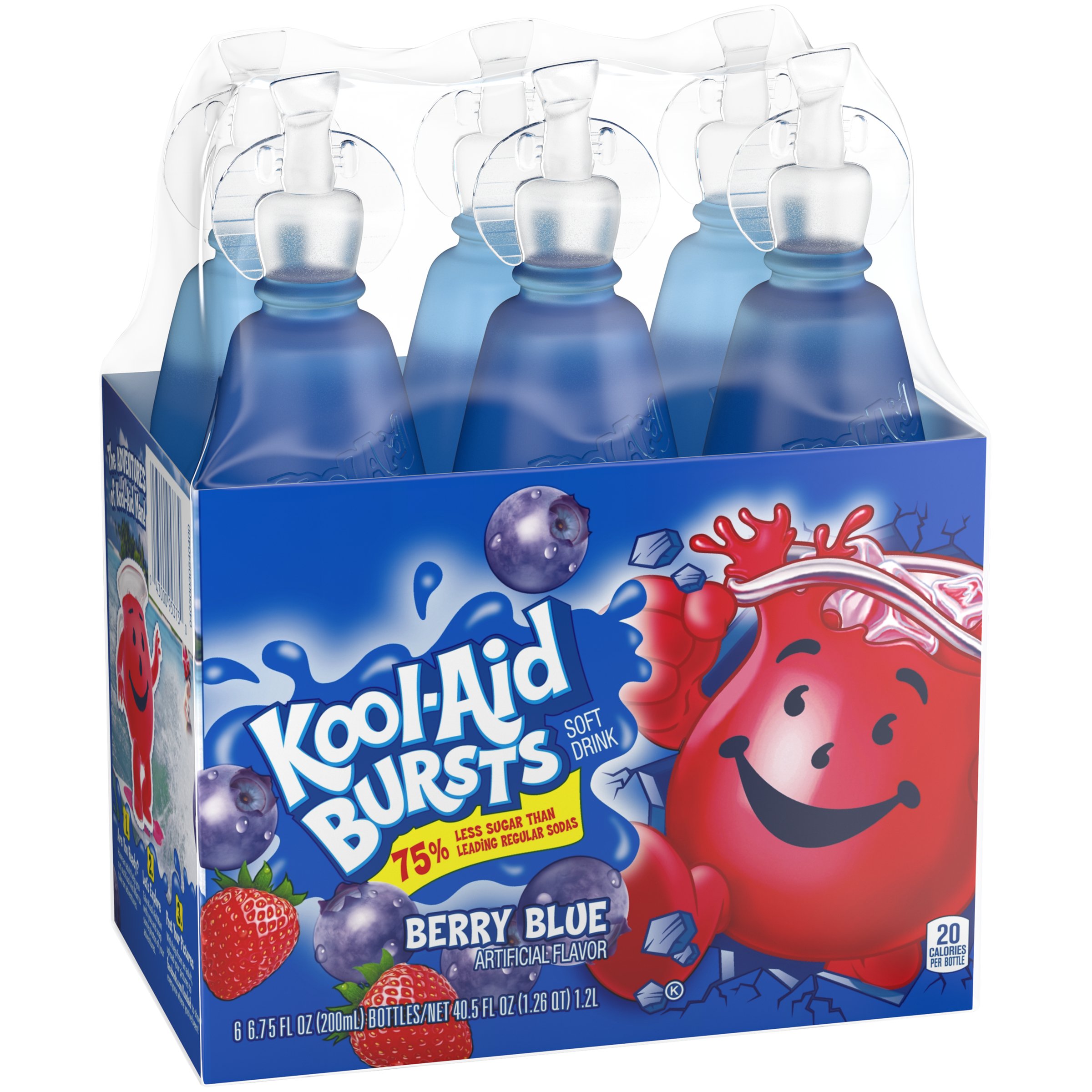 KoolAid Bursts, Tropical Punch, 6.75Ounce Bottles (Pack