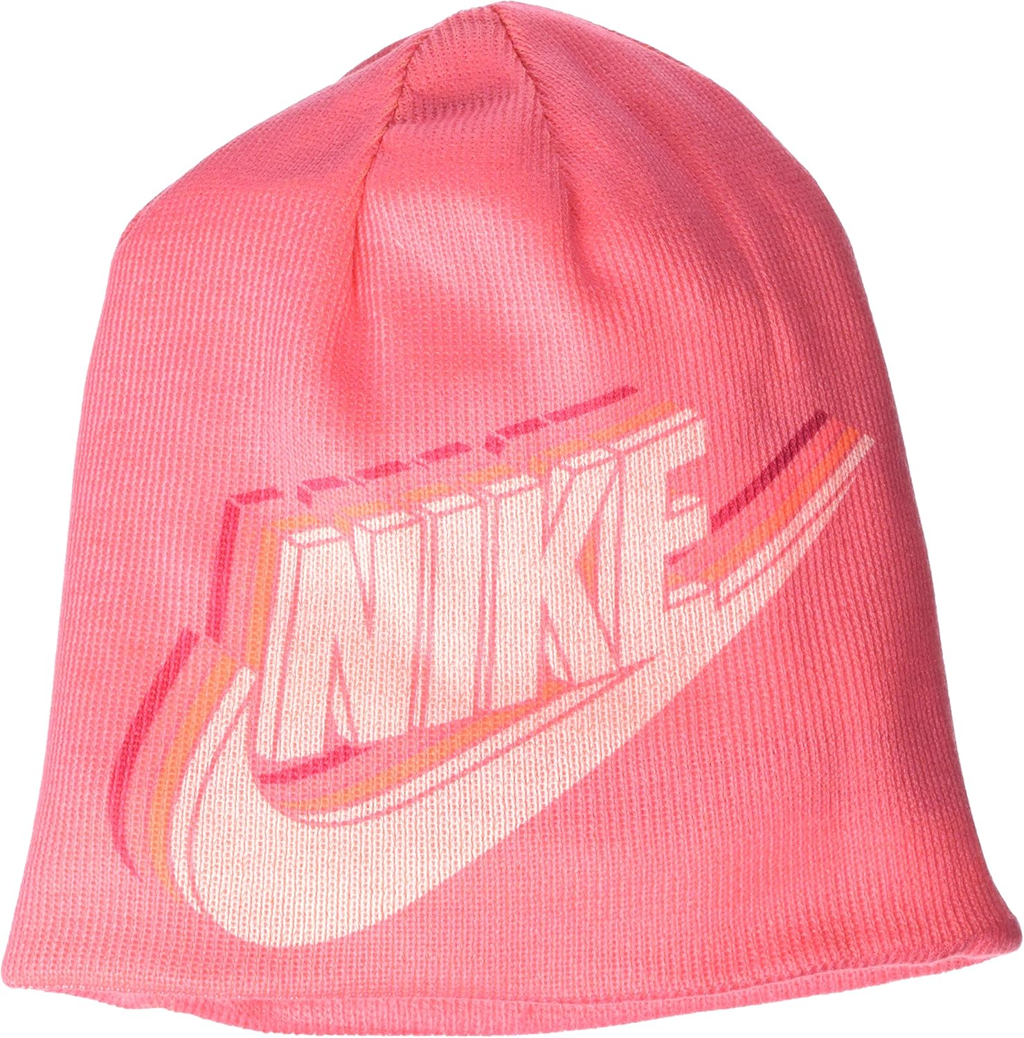 Amazon.com: NIKE Kids' Reversible Training Beanie Pink Nebula/White: Clothing