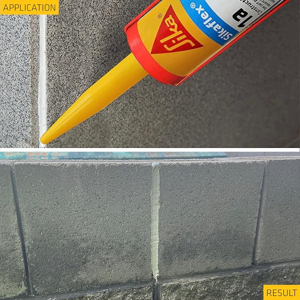 SIKA SIKAFLEX-1A SEALANT, 10.1 FL OZ, WHITE – PREMIUM ADHESIVE FOR SMALL JOINTS, WEATHER & AGE RESISTANT, HIGH ELASTICITY, IDEAL FOR WINDOWS, DOOR FRAMES & MORE