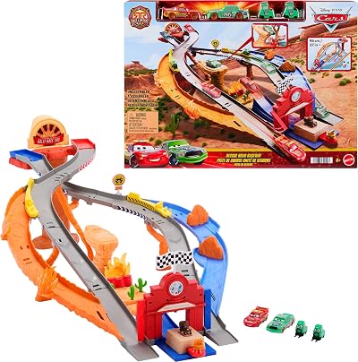 Mattel Disney Pixar Cars Rescue Road Raceway Playset