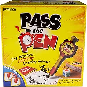 Pressman Pass the Pen Yellow, 5"