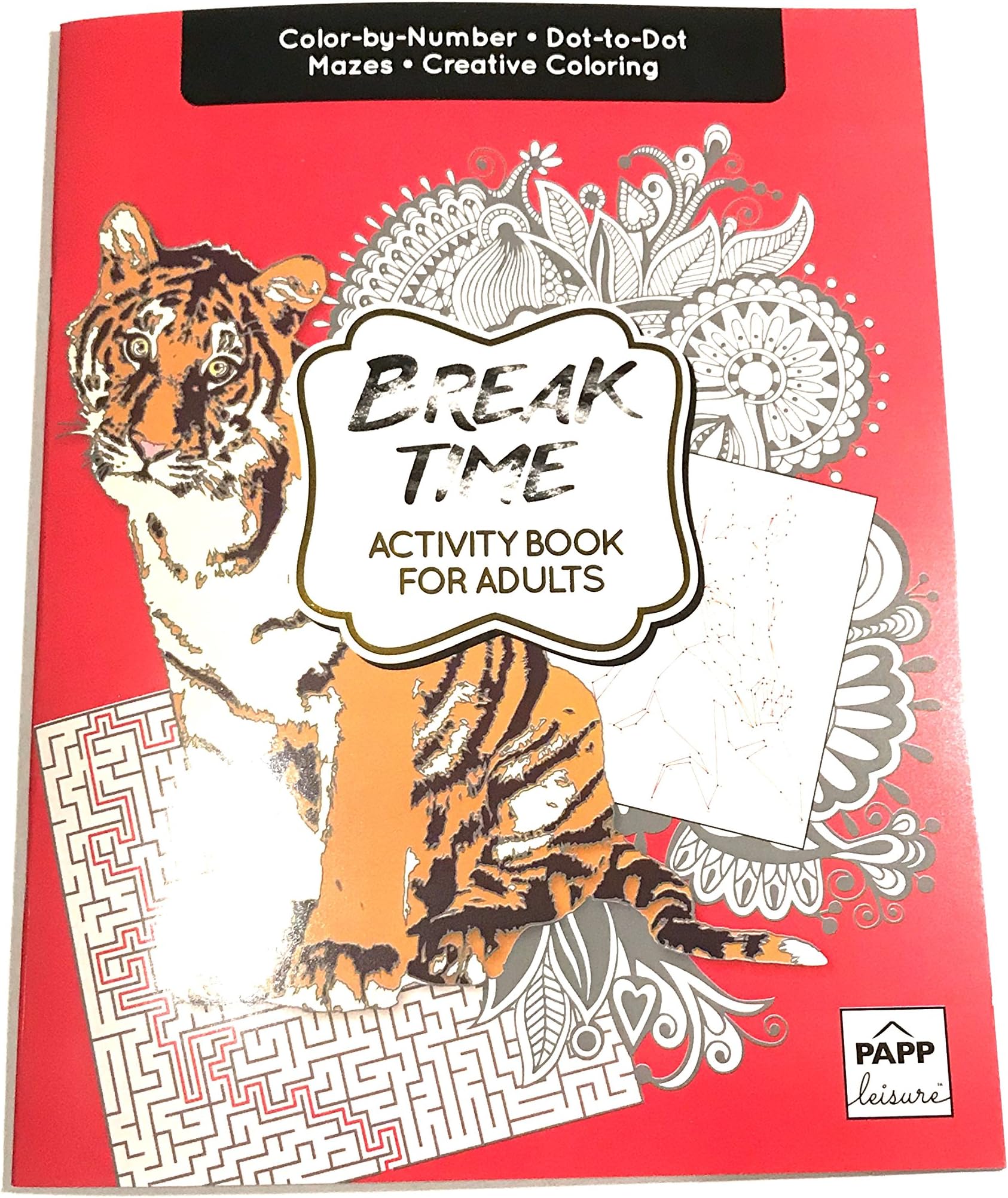 Break Time Activity Book for Adults