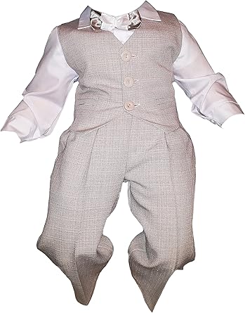 Mode Fur Jungen 4tlg K14 Taufanzug Baby Junge Kinder Kind Taufe Anzug Hochzeit Festanzug Omnia Ae