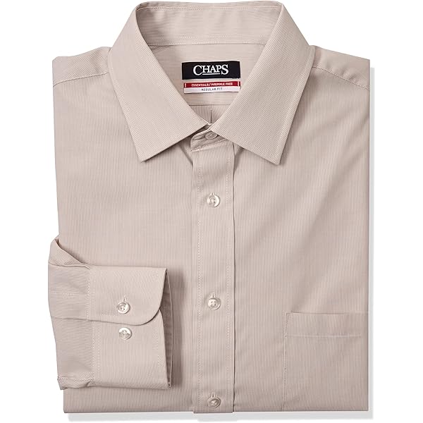 Men's Slim Fit Long-Sleeve Solid Color Botton-Front Dress Shirt (Small,  Ivory) at Amazon Men's Clothing store