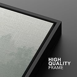 MUDECOR Framed Canvas Print Wall Art Set Monochrome