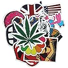 Diageng Random Styles Vinyl Stickers, 6 - 12cm (Pack of 100)