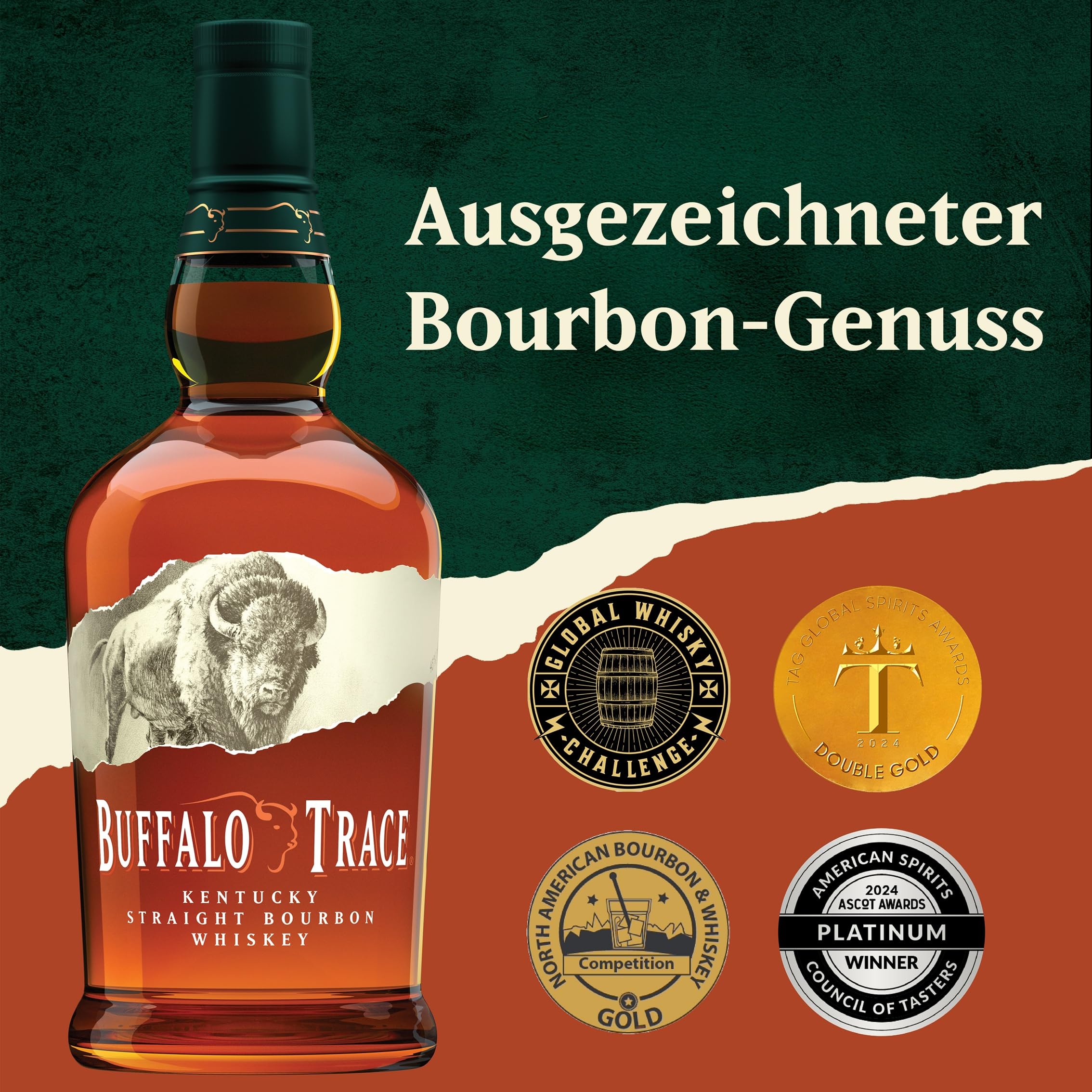 Buffalo Trace Bourbon Whiskey (1 x 1 l) 4