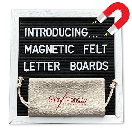 Carta Junta de fieltro magnético con imanes, caballete lateral ...