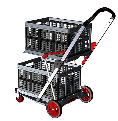 Klappmobil Clax Comfort Red Edition mit 2 Faltboxen