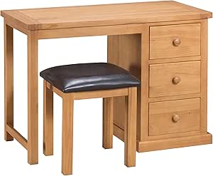 The Furniture Outlet Wiltshire Pino tocador y Taburete: Amazon.es: Hogar
