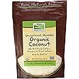 NOW Foods Organic - Coconut Shred, Unsweet-10 oz, 2 pk
