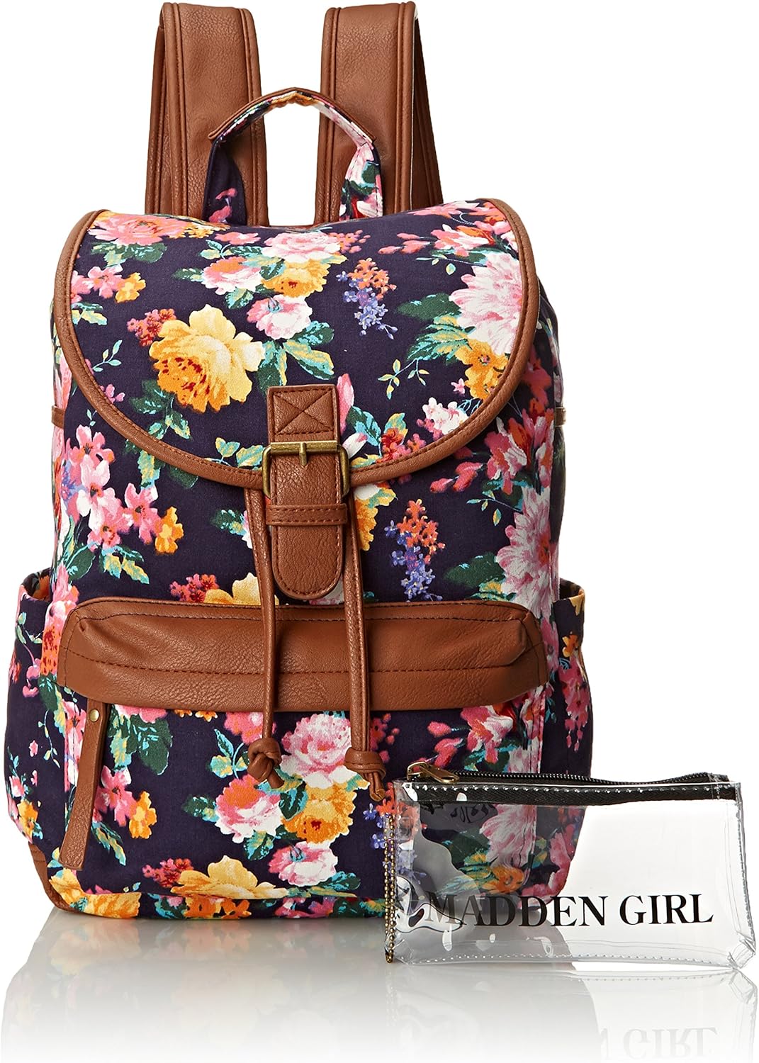 madden girl canvas backpack