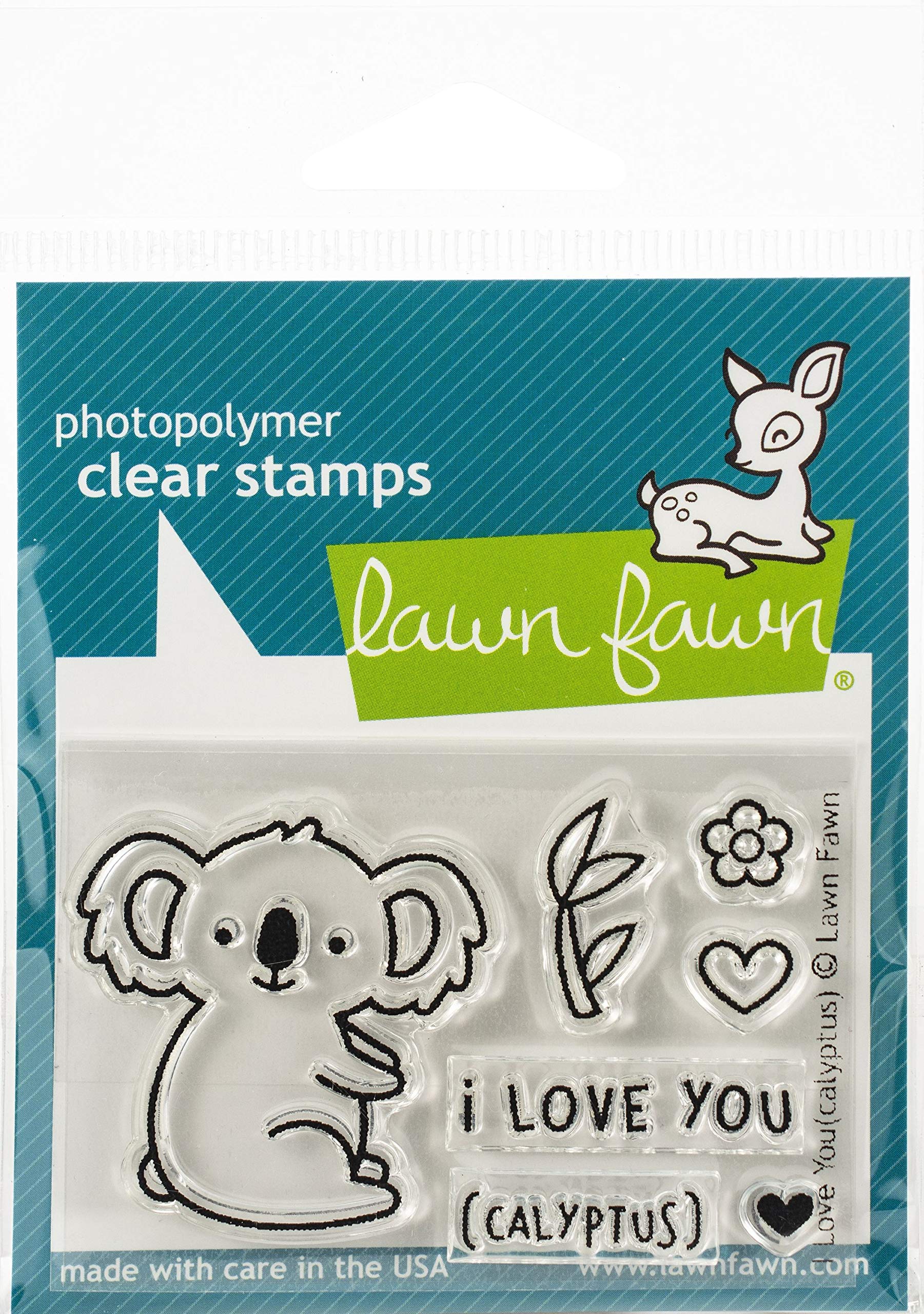 Lawn Fawn Clear Stamps I Love You(calyptus) …