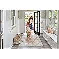 nuLOOM 2' x 3' SpinClean Machine Washable Stain-Resistant Area Rug with Non Slip Backing, Low Profile for Living Room, Bedroom, and Dining Room, Ren Peach