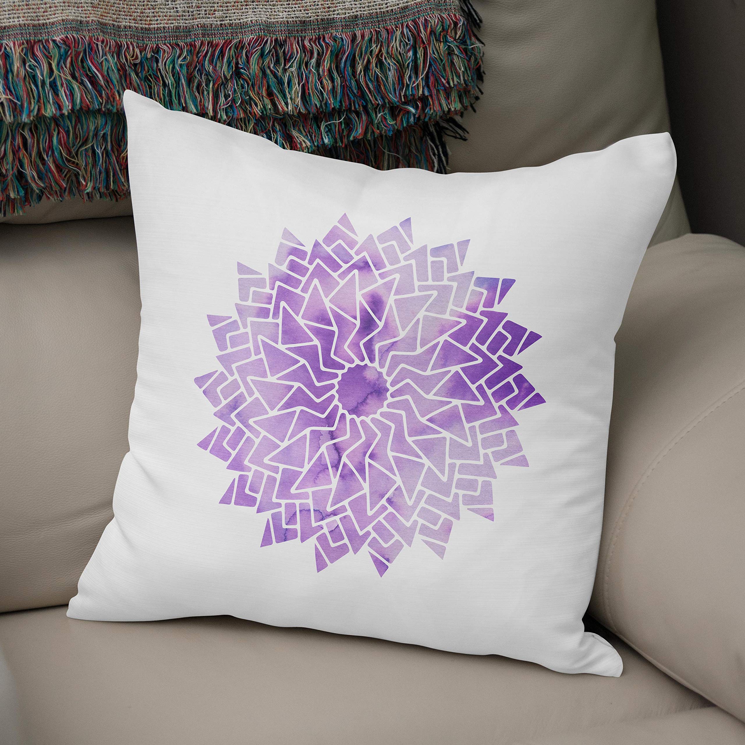 Bonamaison, Decorative Cushion Cover - 50% Cotton 50% Polyester - 43x43cm - Designed and Manufactured in Turkey