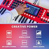 Akai MPC Key 37 Standalone Production Synthesizer with Wi Fi Bluetooth 37 Keys view 4