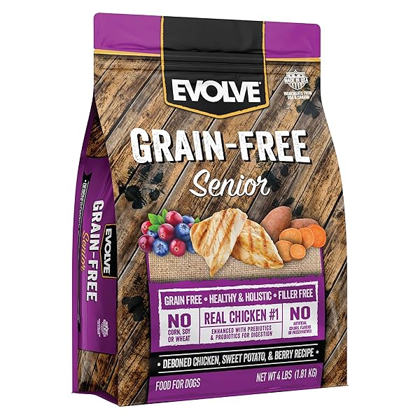 EVOLVE GRAIN FREE DEBONED CHICKEN, SWEET POTATO AND...