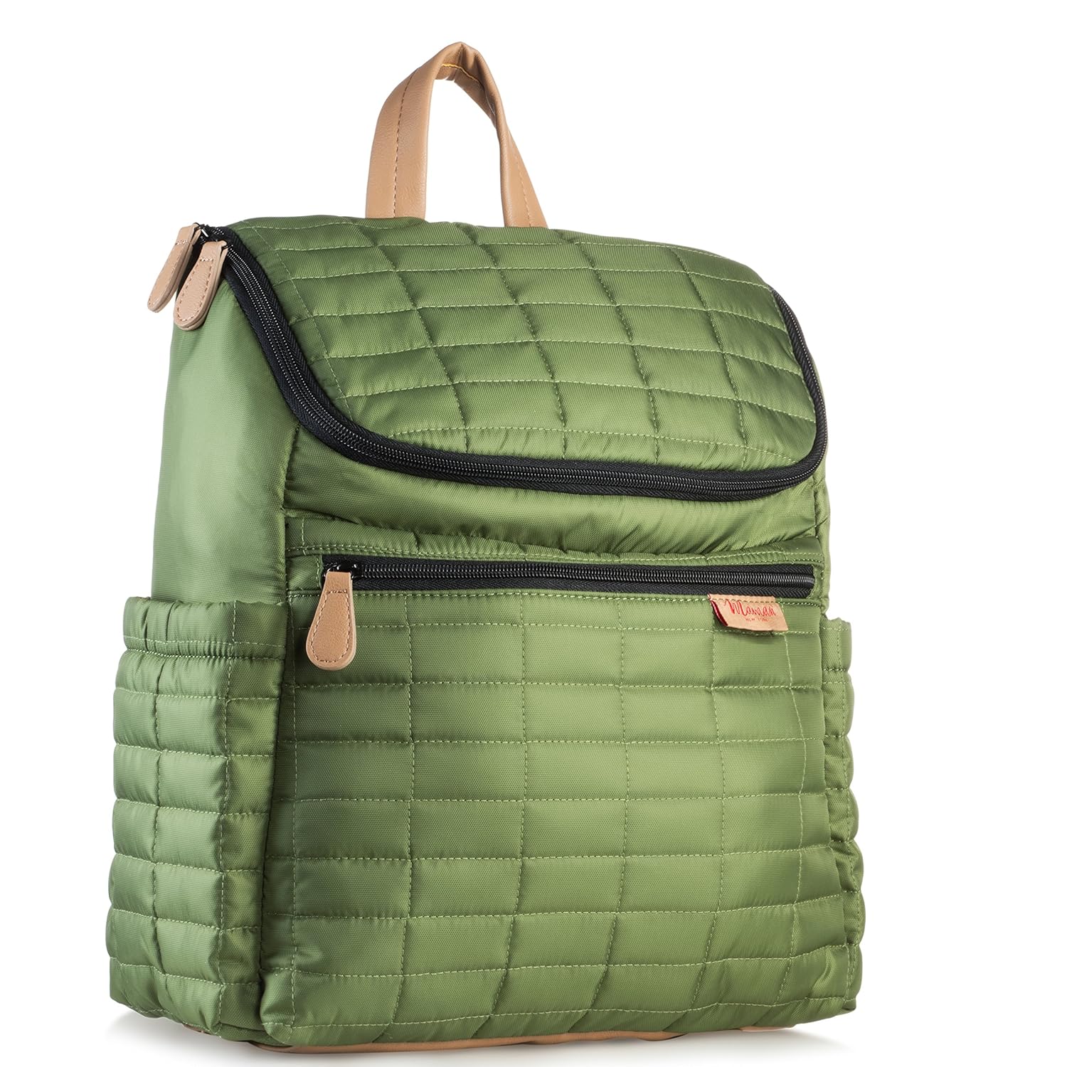 Diaper Bag Backpack with Stroller Straps. Baby Diaper Backpack For Women, Men, with Matching Changing Pad.