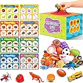 JoyCat Sorting Toys for Toddlers – Sensory Play Box with 48 Sorting Objects, Montessori Preschool Learning Toy to Support Early Cognitive & Speech Development for Ages 2–5