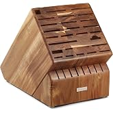 W&Uuml;STHOF 35-Slot Acacia Knife Storage Block