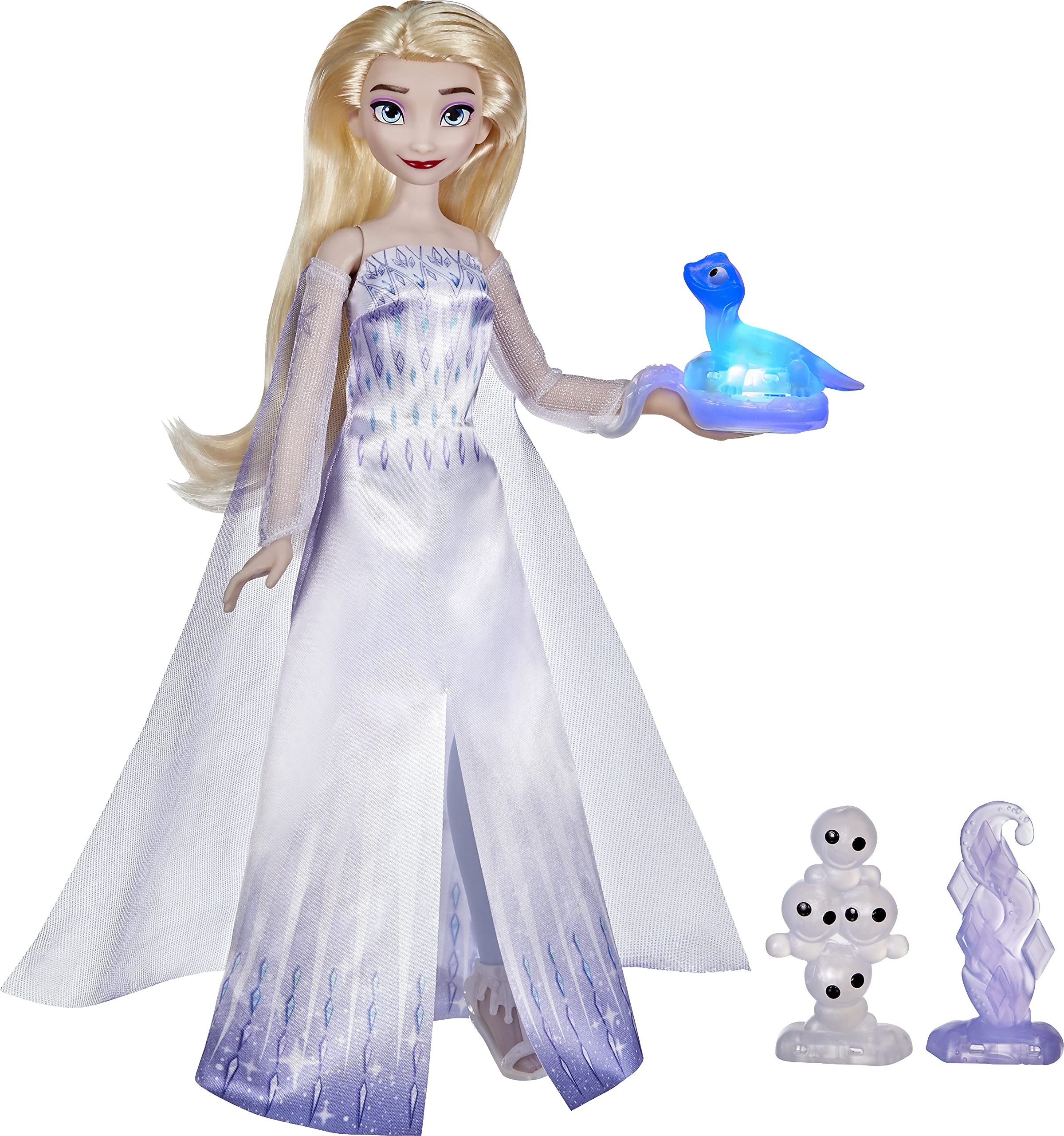 Disney Frozen 2 Talking Elsa and Friends, Elsa Doll with Over 20 Sounds and Phrases, Fashion Doll Accessories, Toy for Kids 3 and Up, Multicolor, F2230