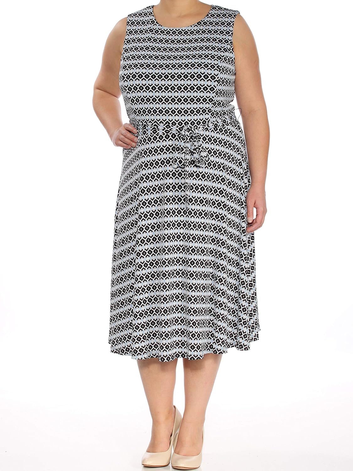 charter club fit and flare dress