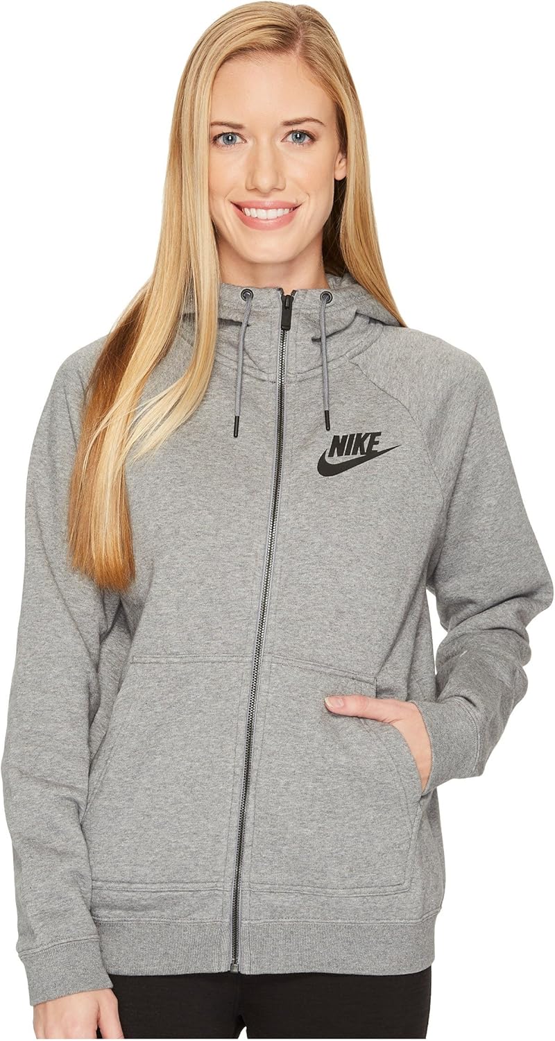nike sportswear rally full zip hoodie