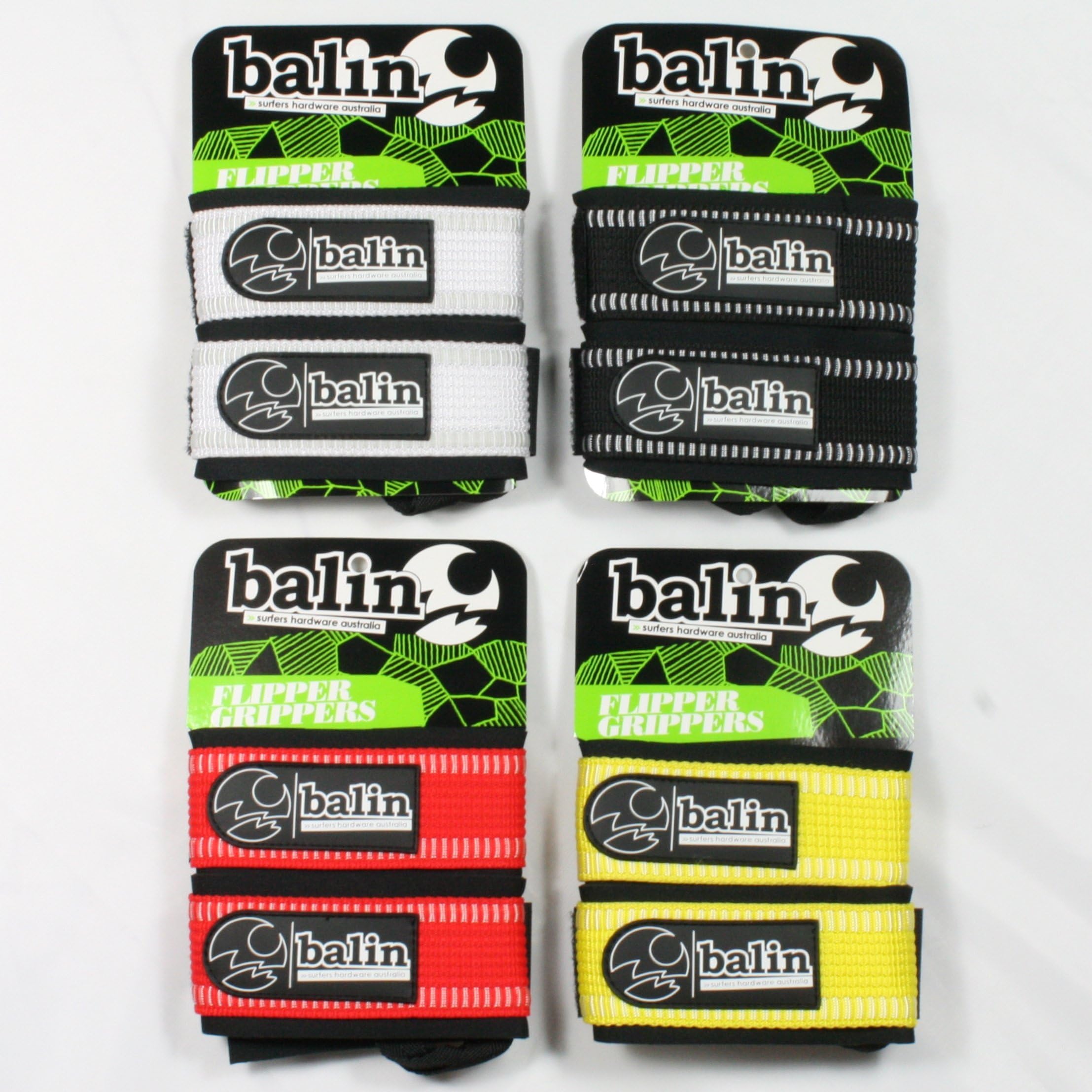 Balin 38mm Flipper Gripper Fin Savers with Key Pocket Bodyboard Fin Savers, Leashes, Tethers, Dive, Swim