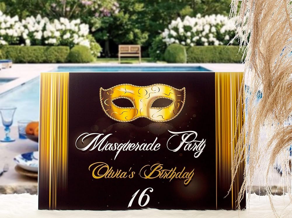 Banners Signs Masquerade Party Welcome Sign Carnival Party Welcome Sign Masquerade Birthday Party Masquerade Ball Welcome Sign Masks Sign Paper Party Supplies