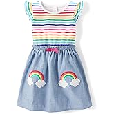 Gymboree Girls and Toddler Embroidered Short Sleeve Dress