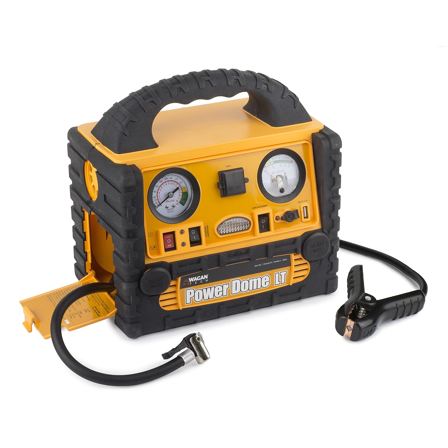 Wagan EL2464 Dome LT Auto 300 Peak Amp Jump Starter with