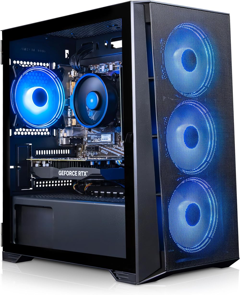 ADMI Gaming PC Ryzen 5 5500 RTX 3050 16GB 1TB NVMe WiFi Windows 11